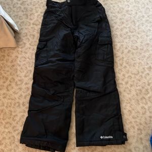 Ski pants- Columbia kids 10 black ski pants